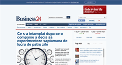 Desktop Screenshot of business24.ro